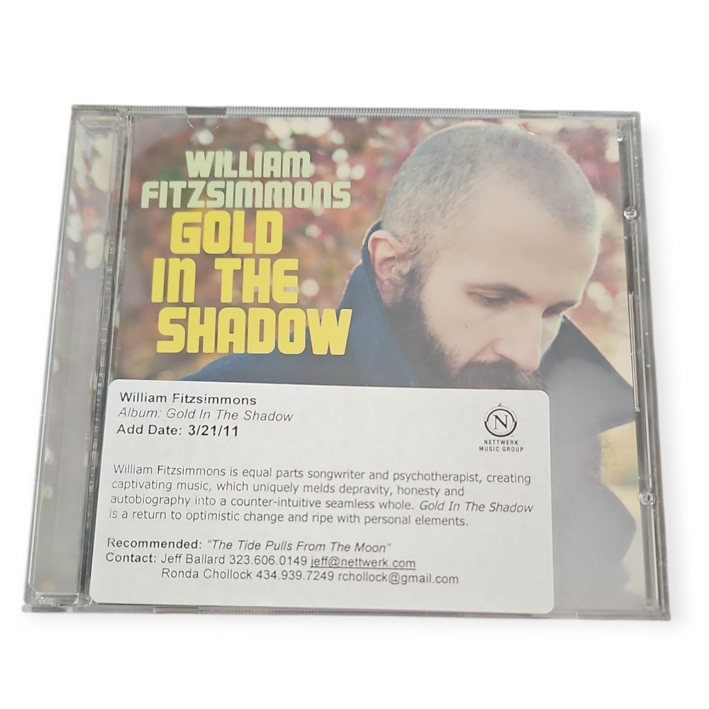William‎ Fitzsimmons – Gold In The Shadow [2011 Promotional CD]